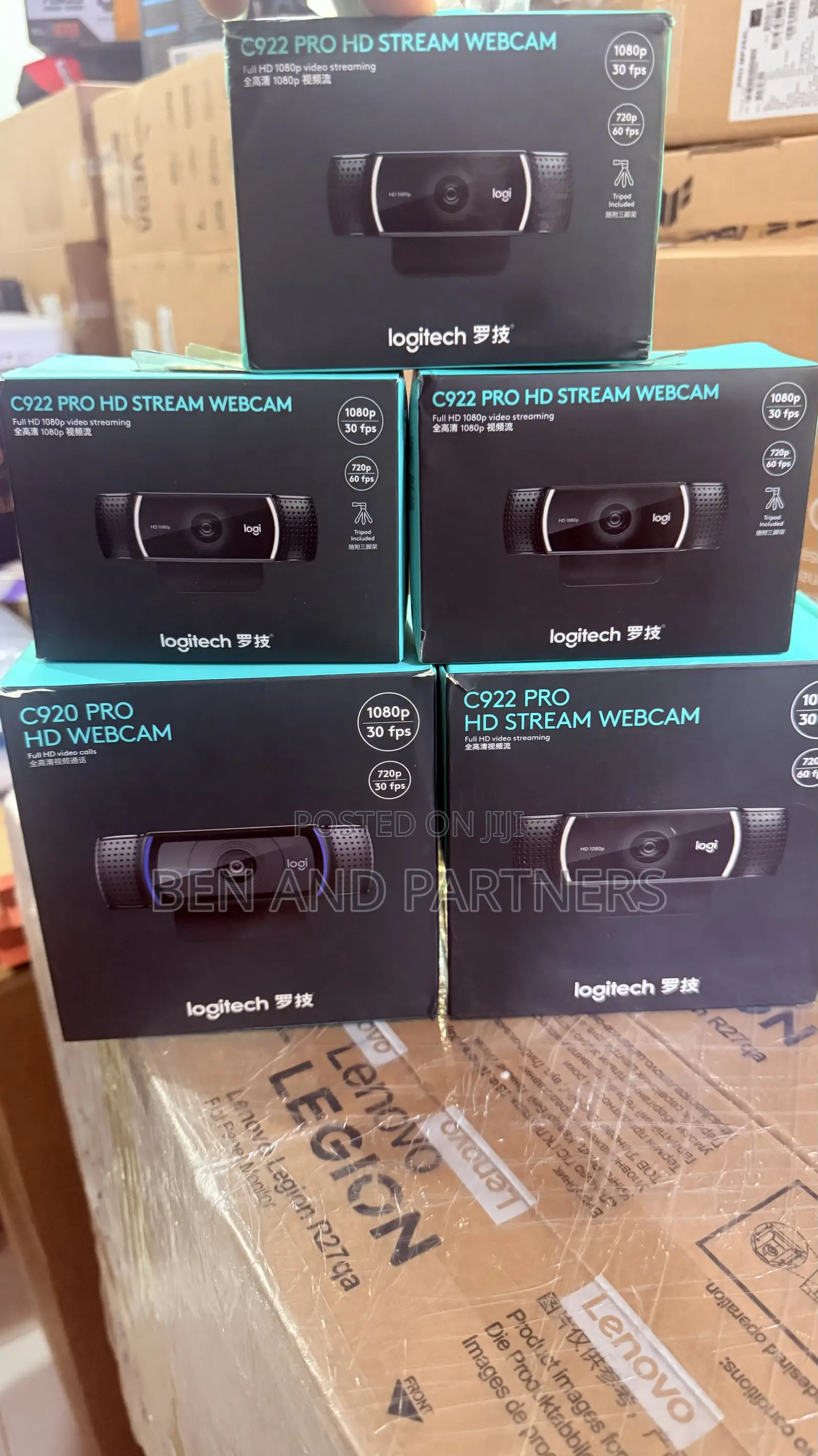 Logitech C922 Pro Hd Stream 1080p Webcam