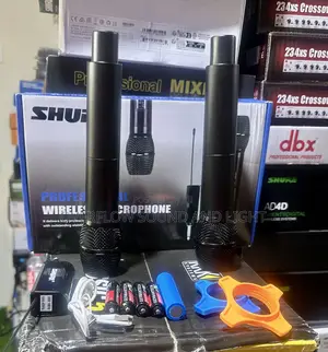 Shure U-382 Wireless Microphone for Partybox, Pa Amplifier and Speaker