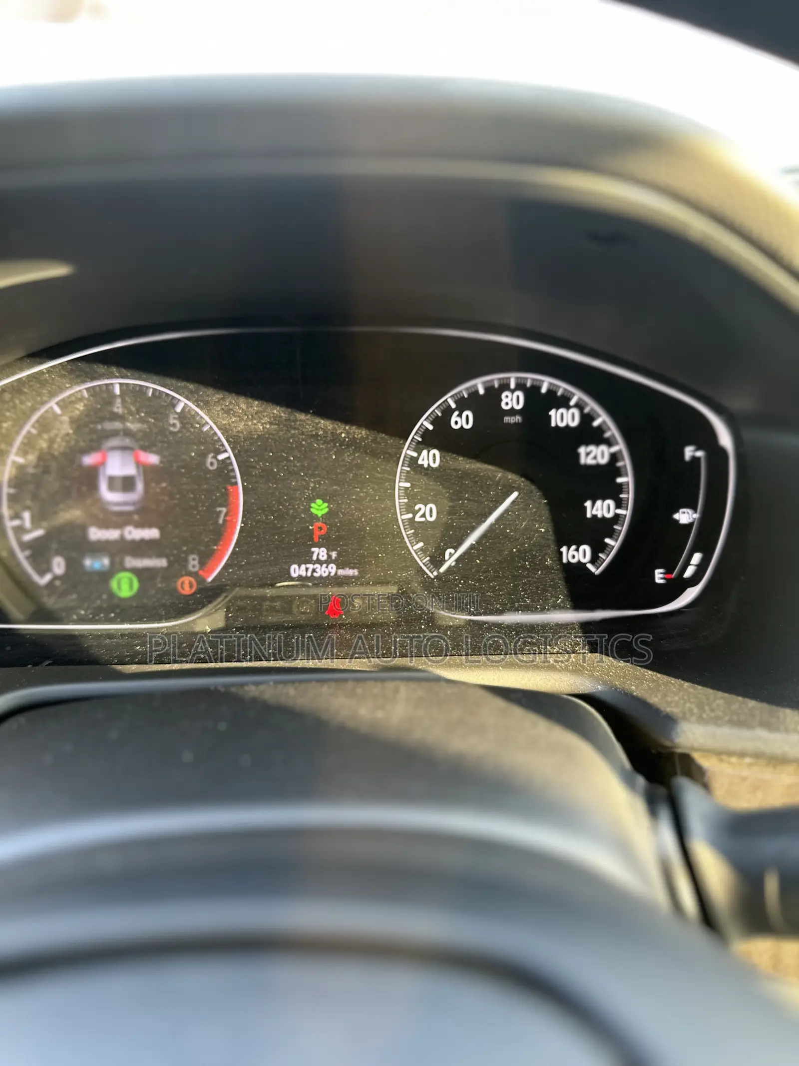 Honda Accord EX-L (1.5L 4cyl Turbo CVT) 2019 Red