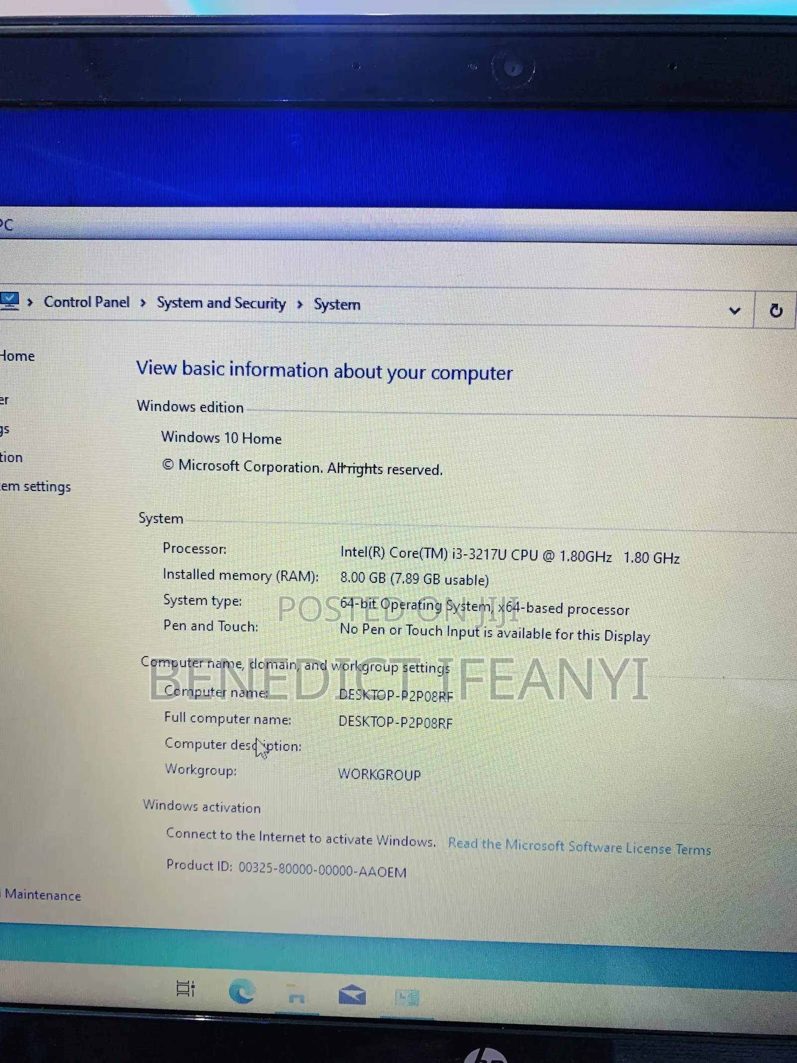 Laptop HP Pavilion 15 8GB Intel Core i3 HDD 1T
