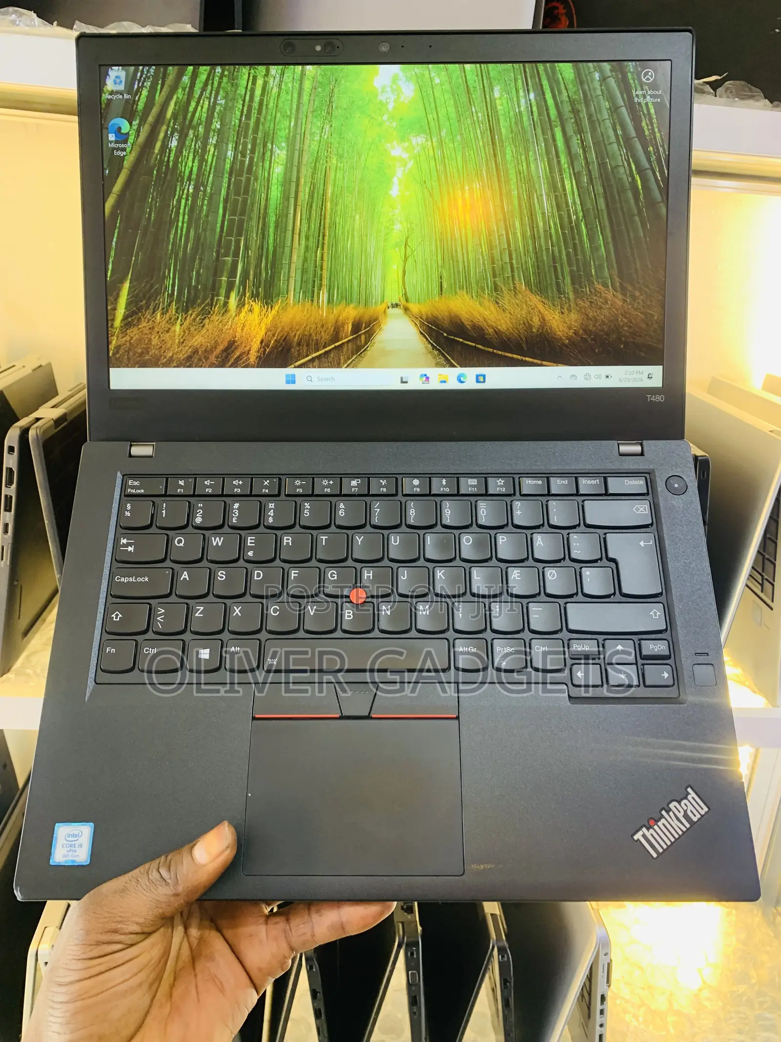Laptop Lenovo ThinkPad T480 8GB Intel Core i5 SSD 256GB