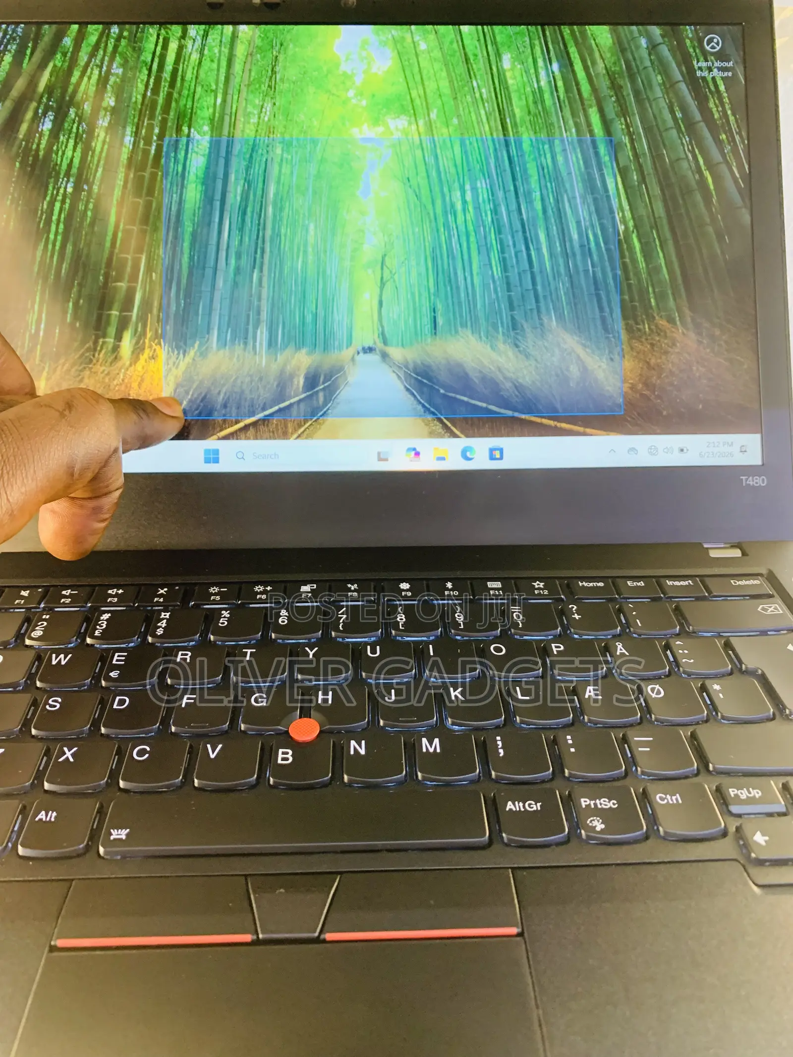 Laptop Lenovo ThinkPad T480 8GB Intel Core i5 SSD 256GB