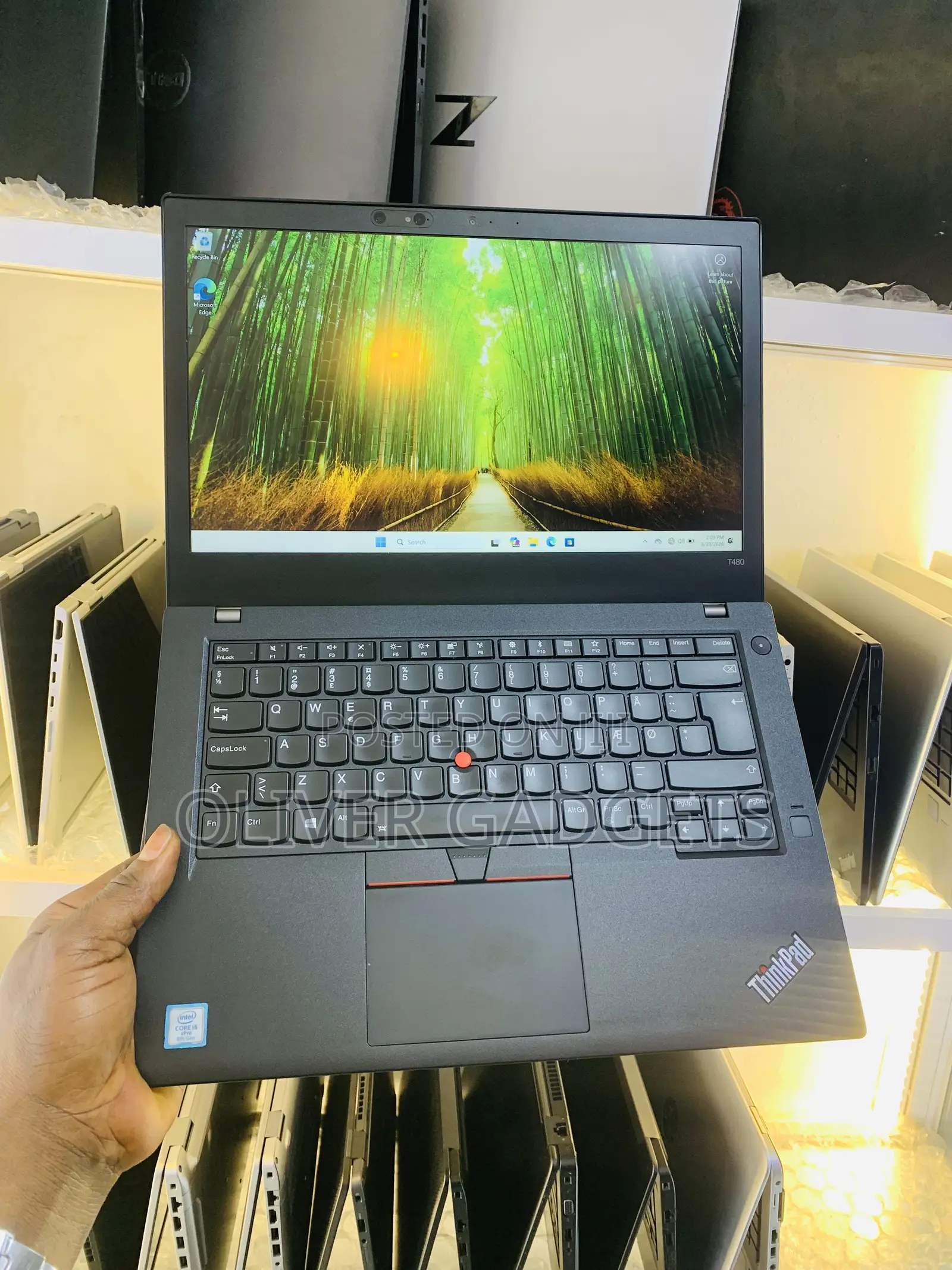 Laptop Lenovo ThinkPad T480 8GB Intel Core i5 SSD 256GB