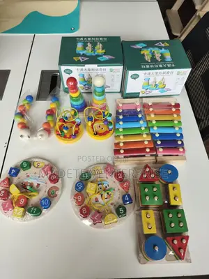 Educational Wooden Learning Toy Set – Learn Through Play