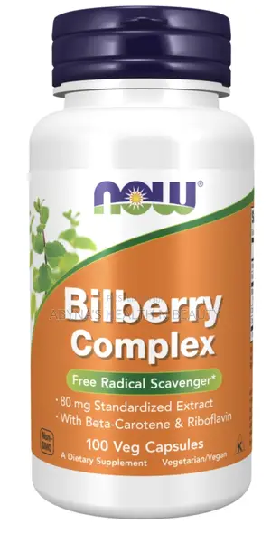 Bilberry Complex With Beta -Carotene Riboflavin
