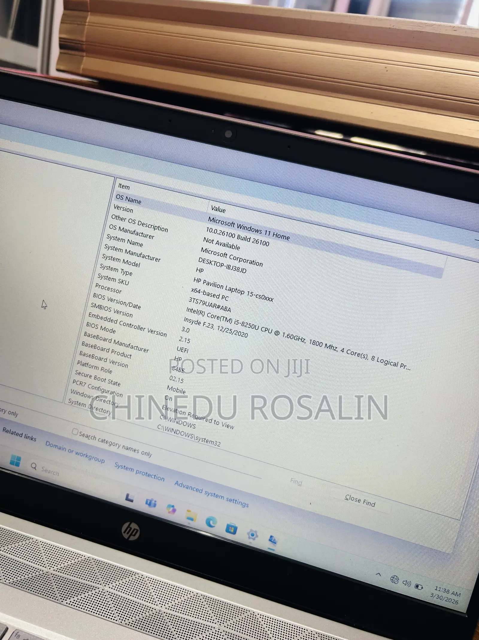 Laptop HP Pavilion 15 8GB Intel Core i5 SSD 256GB
