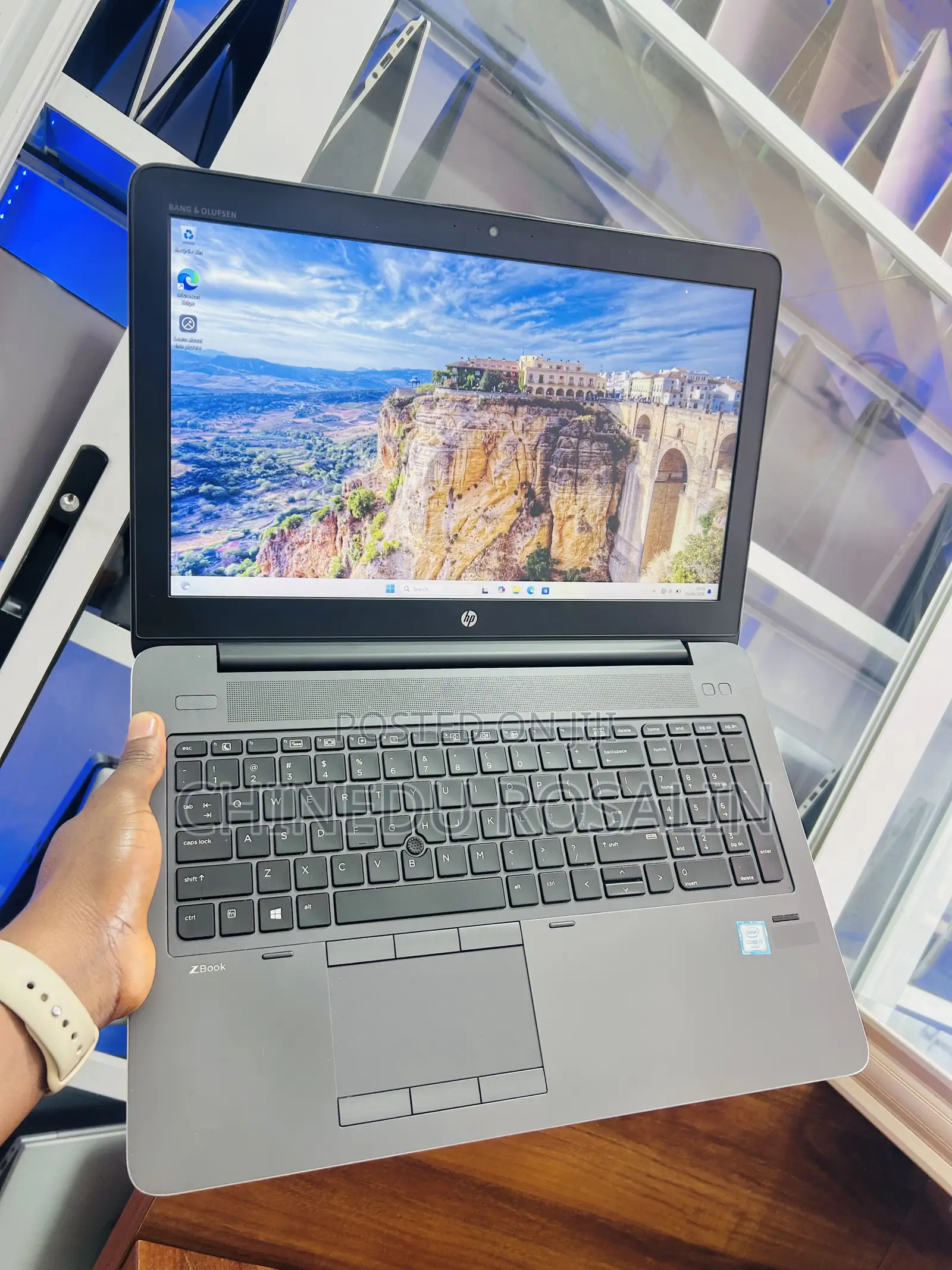 Laptop HP ZBook 15 G3 16GB Intel Core i7 SSD 256GB