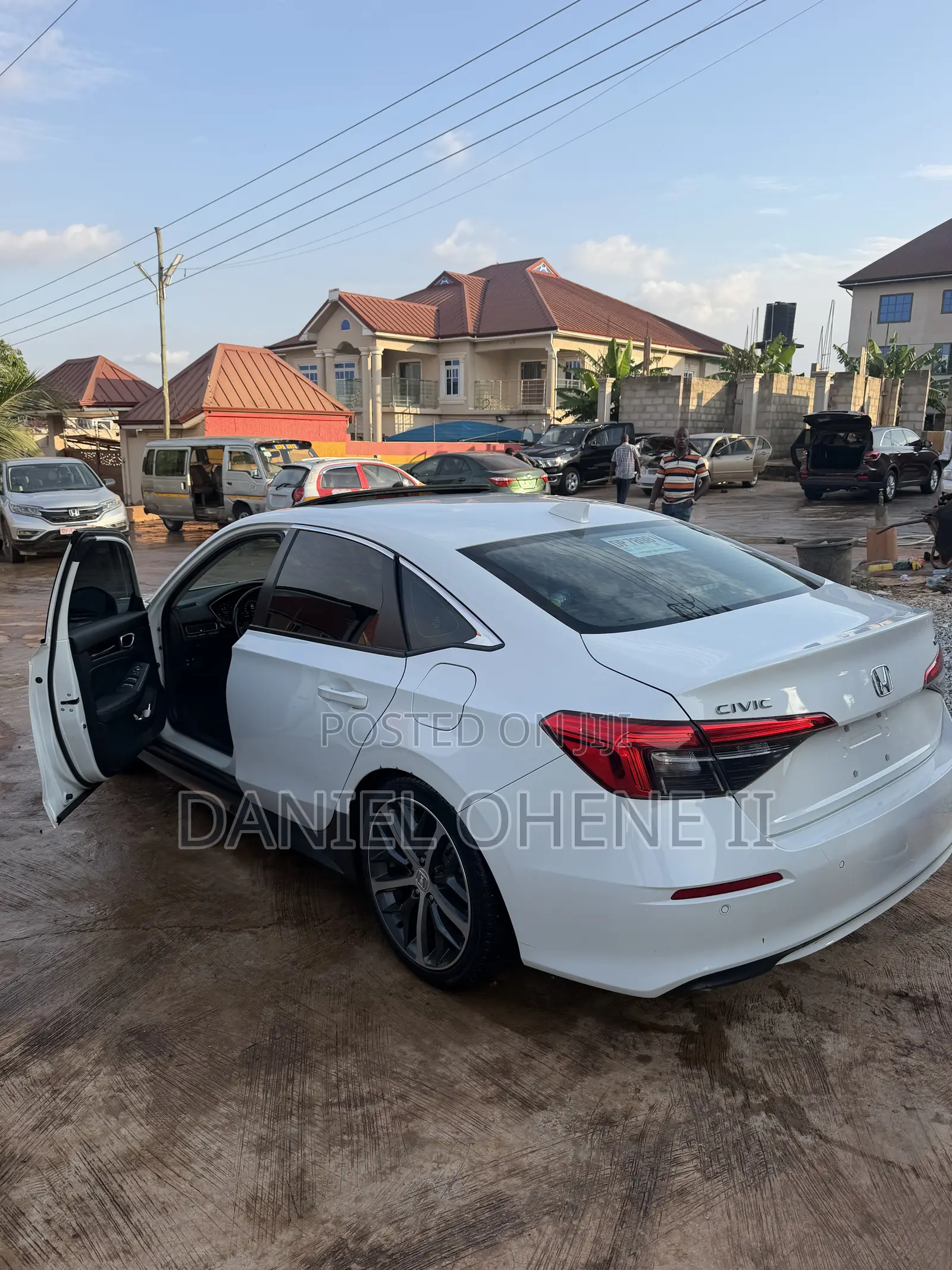 Honda Civic Touring 2022 White