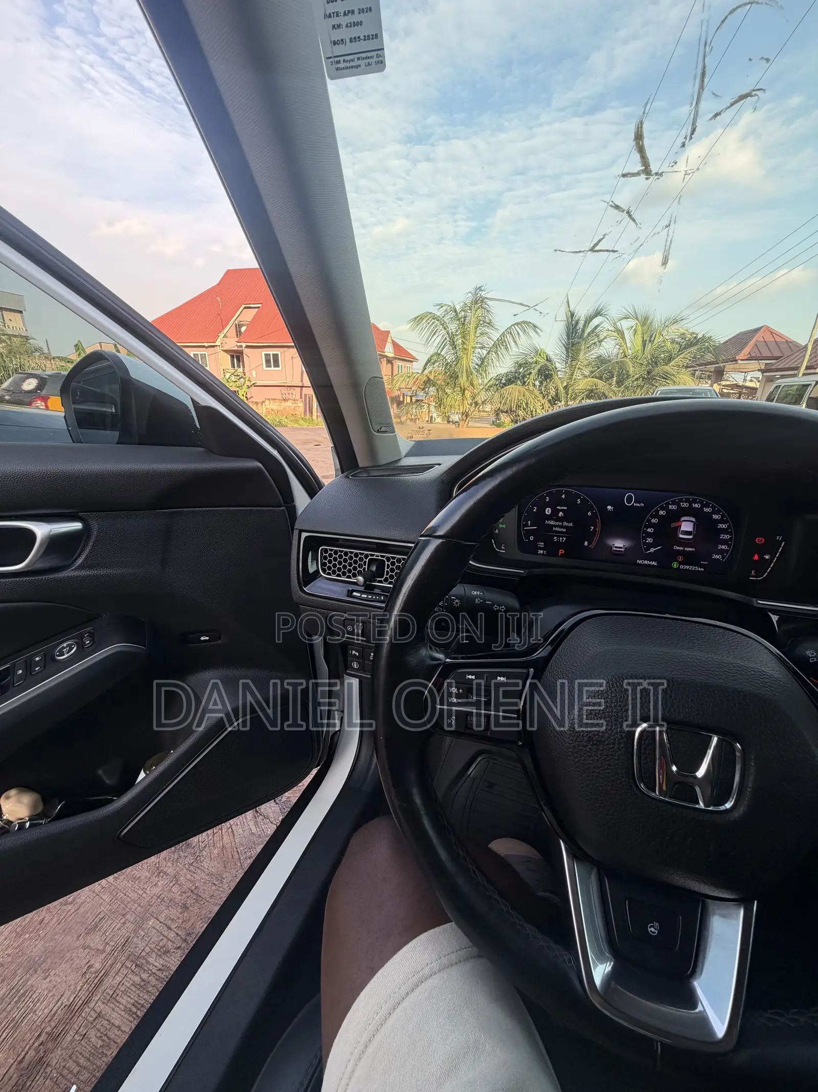 Honda Civic Touring 2022 White