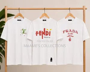 Men's Designer Short-Sleeve Round-Neck T-Shirts