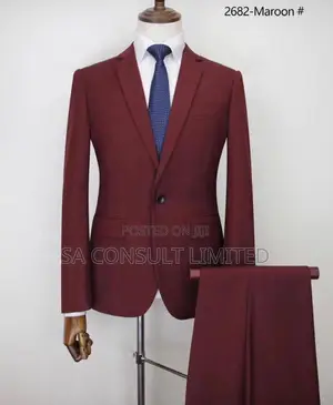 Two (2 )Pieces Wine Suits for Men