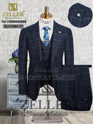 Three(3) Pieces Suits Are Available Now
