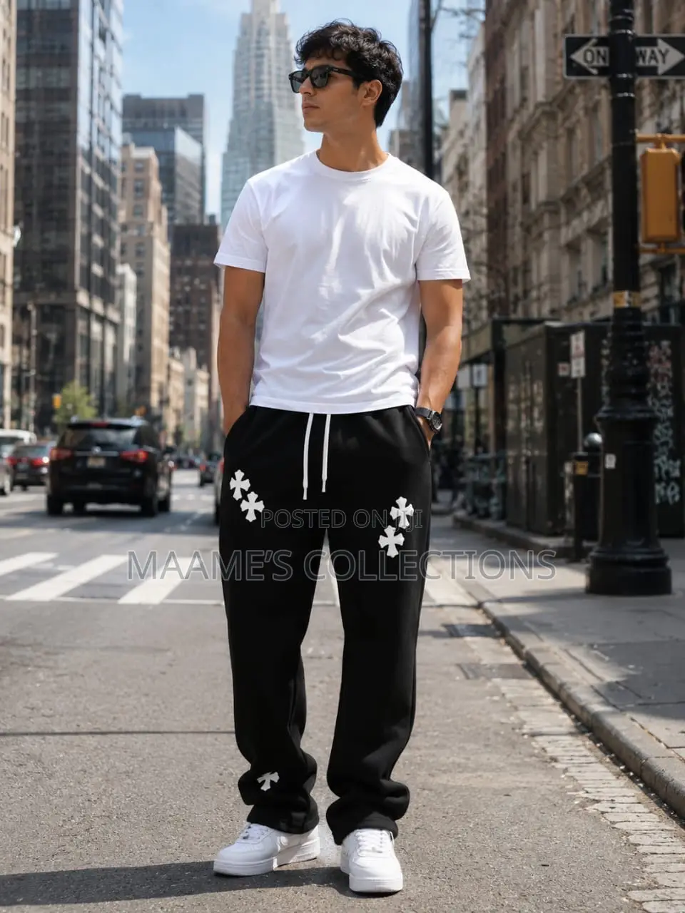 Fashion Streetflex Panel Joggers / Sweatpants
