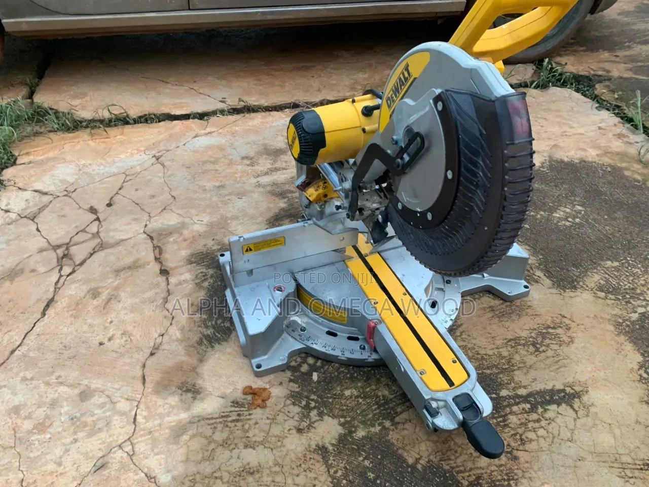 This Is Dewalt Dw718 Sliding Miter Saw From Usa, It a Double Bevel