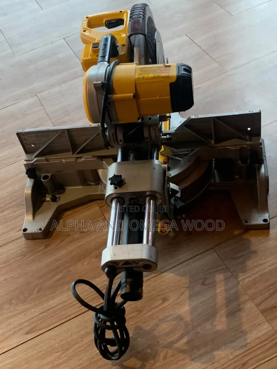 This Is Dewalt Dw718 Sliding Miter Saw From Usa, It a Double Bevel
