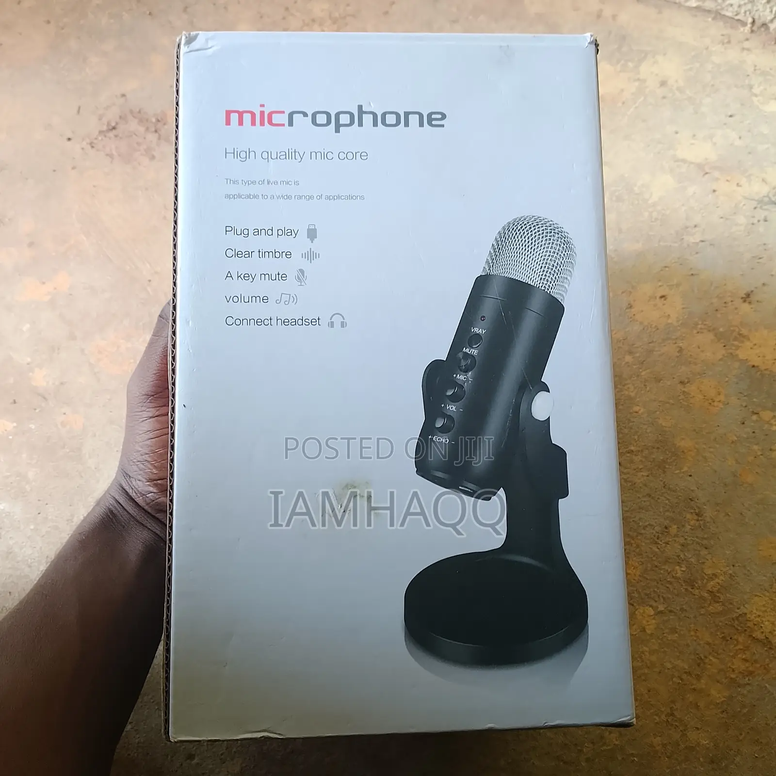 Podcast Microphone iPhone, Android and Desktop