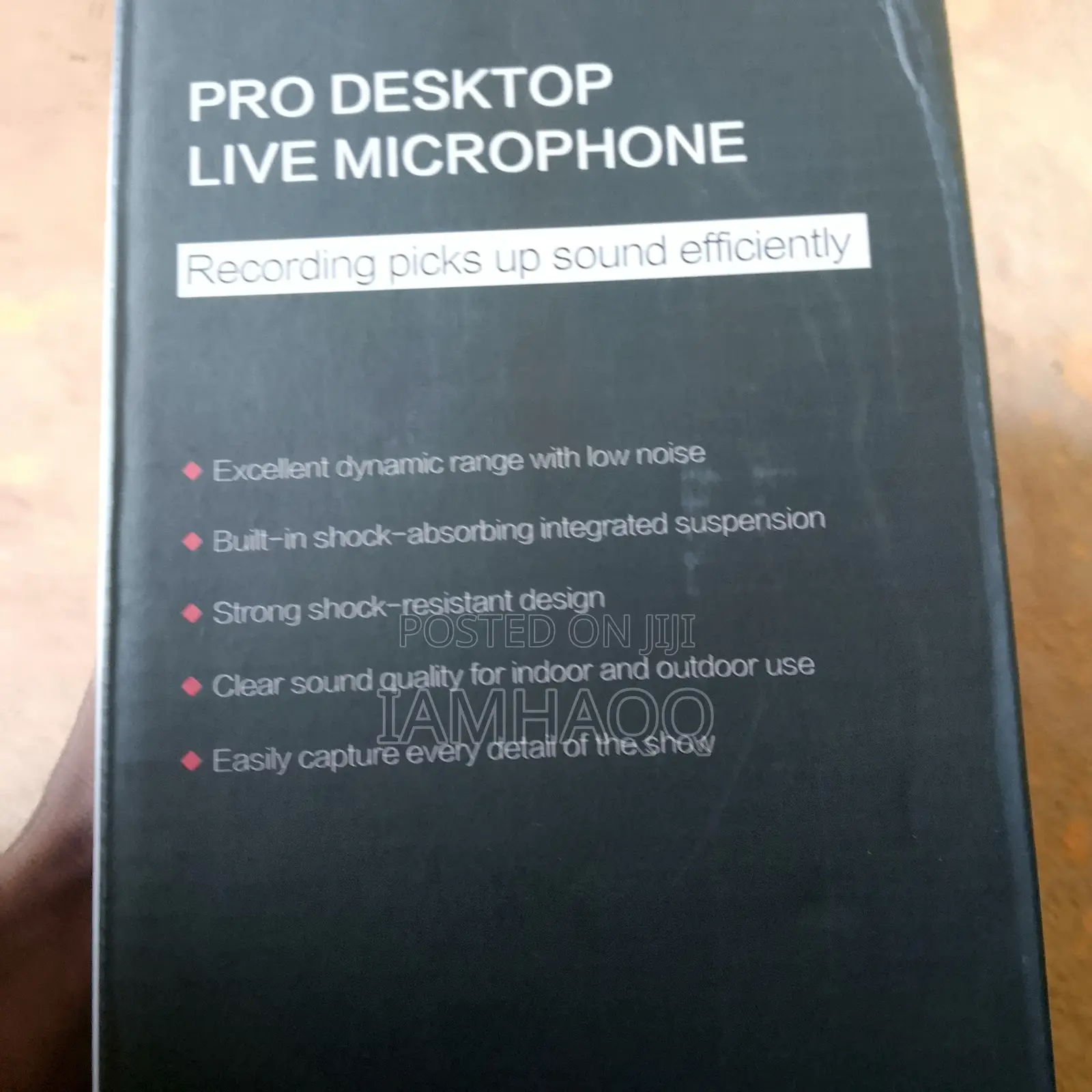 Podcast Microphone iPhone, Android and Desktop