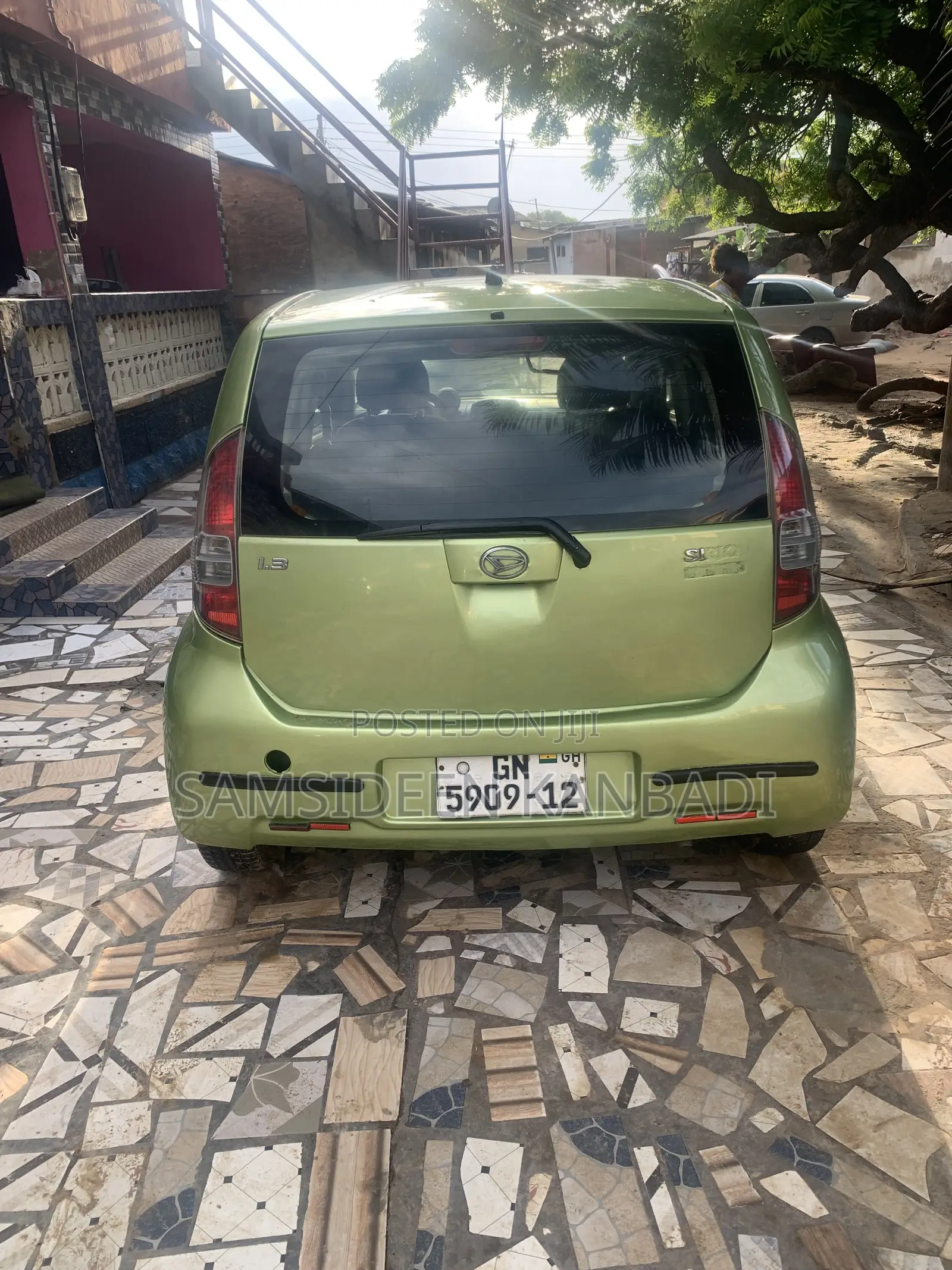 Toyota Aygo 2008 Green