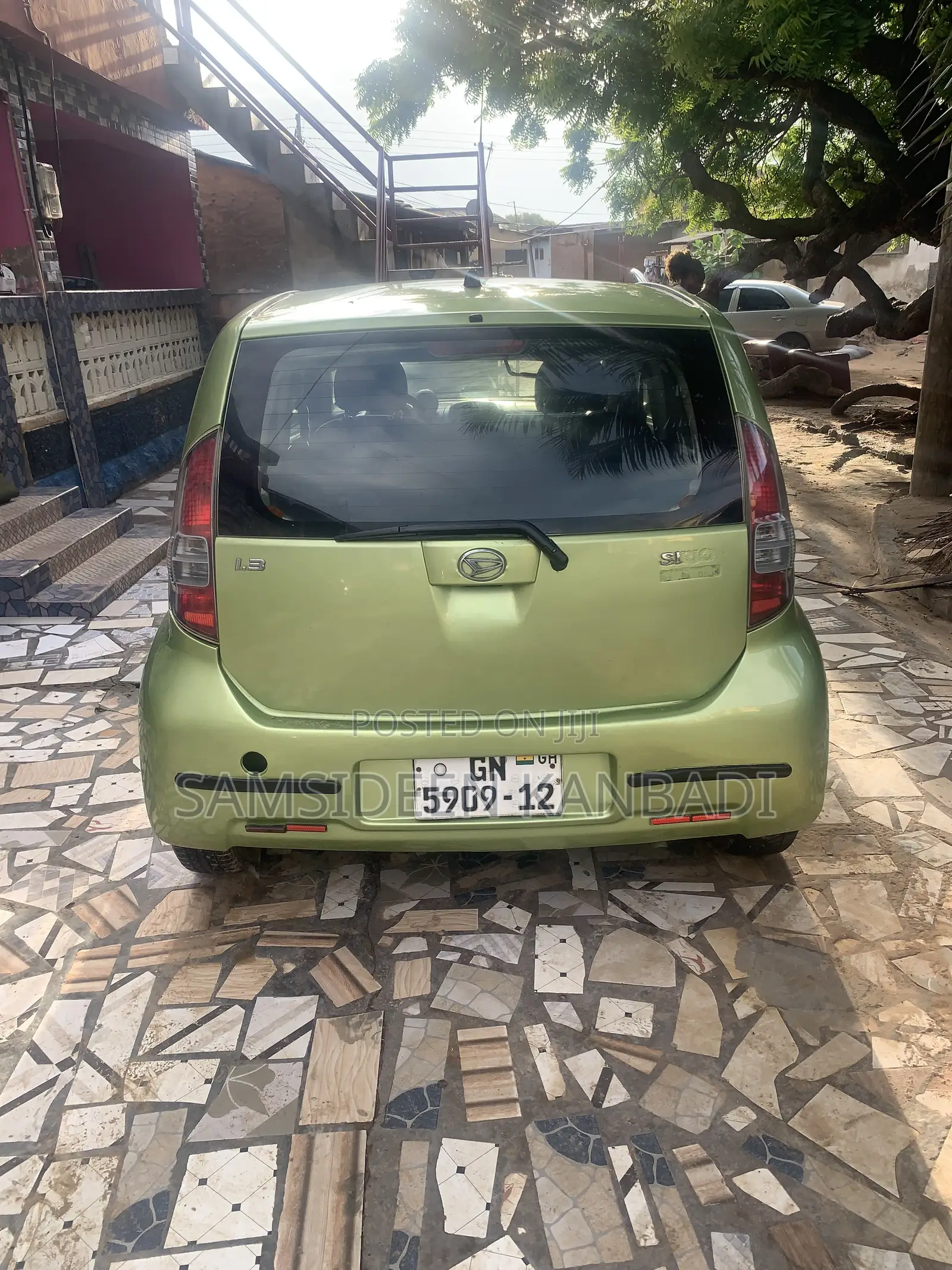 Toyota Aygo 2008 Green