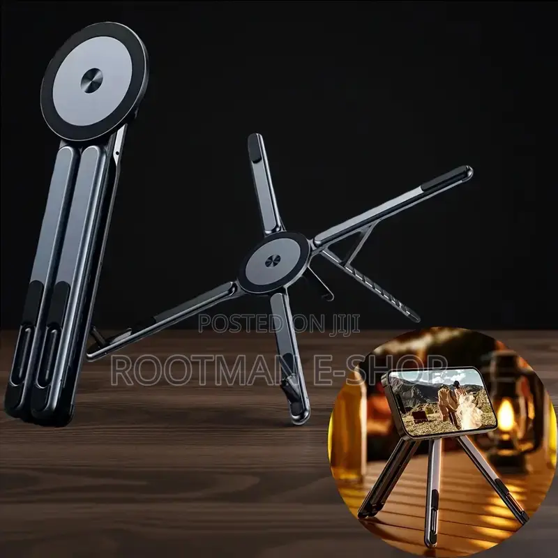 4-in-1 Foldable Laptop Stand With Phone Holder – Adjustable Aerospace