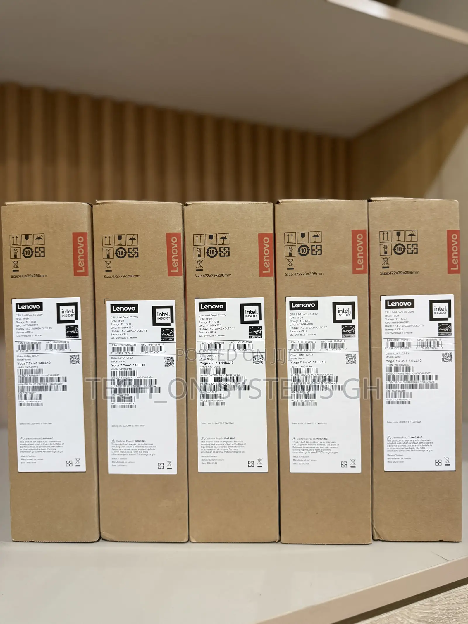 New Laptop Lenovo Yoga 7i 16GB Intel Core Ultra 7 SSD 1T