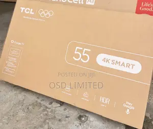 TCL 55" Google Smart Google Tv