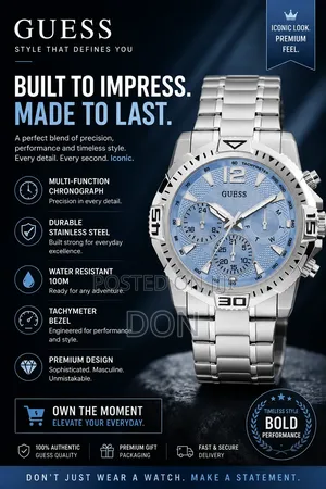 Guess Commander Chronograph