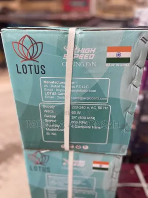 Lotus Ceiling Fan Short Blade