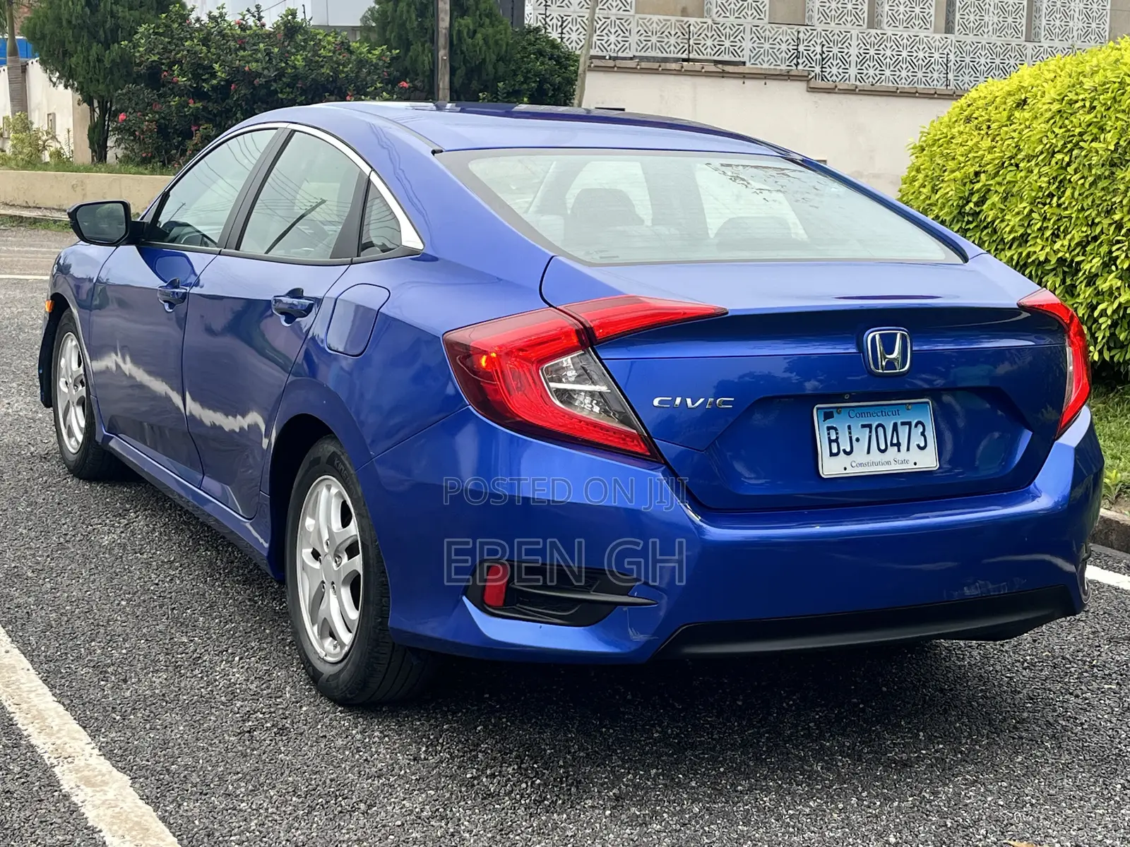 Honda Civic EX 4dr Sedan (1.5L 4cyl) 2016 Blue