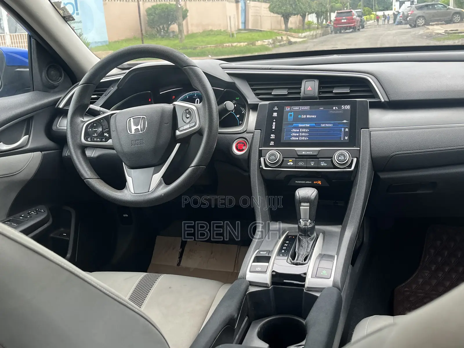 Honda Civic EX 4dr Sedan (1.5L 4cyl) 2016 Blue