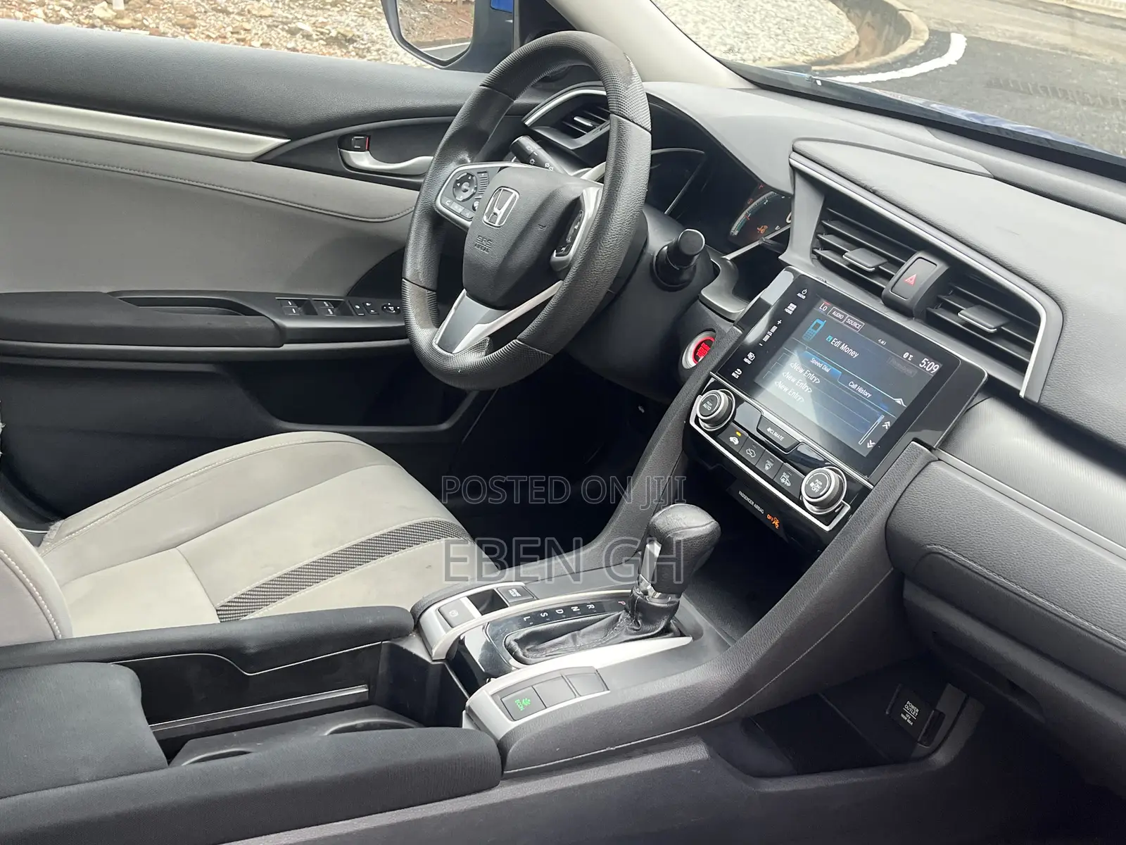 Honda Civic EX 4dr Sedan (1.5L 4cyl) 2016 Blue
