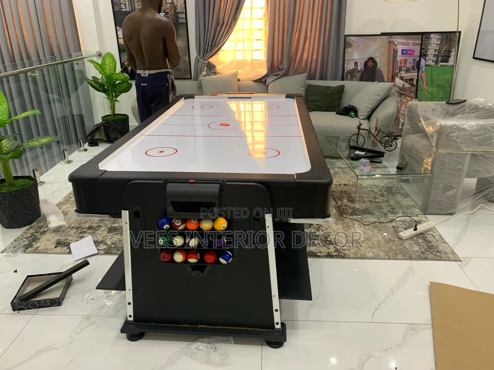 Snooker / Table Tennis / Air Hockey Game Table