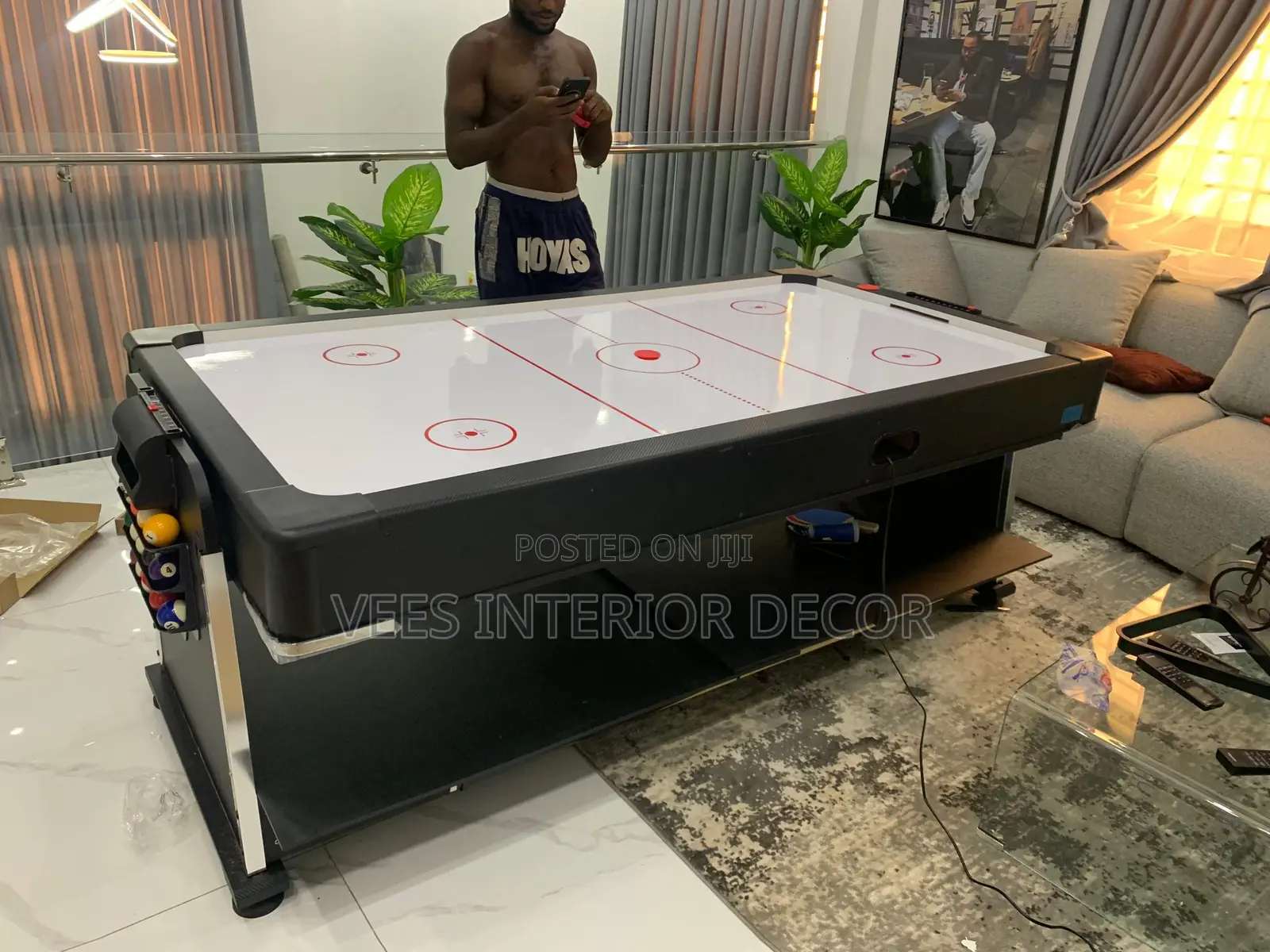Snooker / Table Tennis / Air Hockey Game Table
