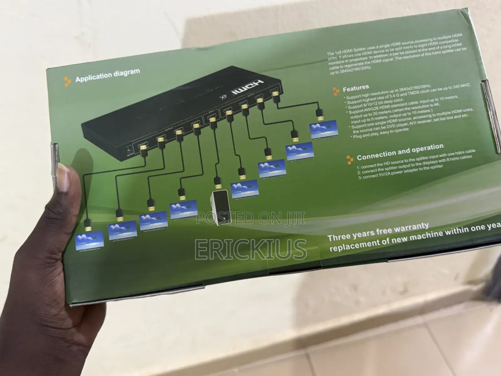 Hdmi Splitters With 8 Ports