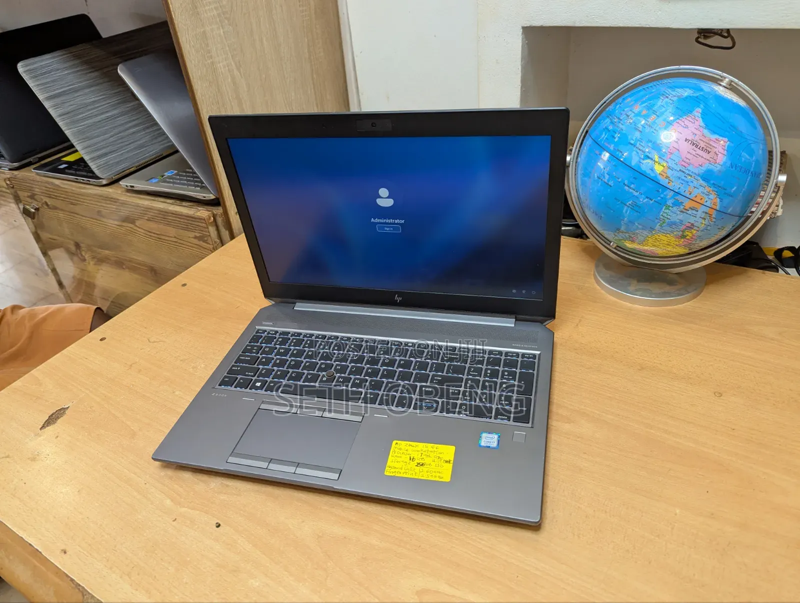 Laptop HP ZBook 15 G6 32GB Intel Core i7 SSHD (Hybrid) 512GB