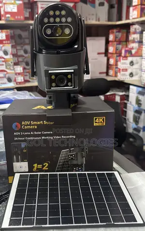 Aov 2-Lens Ai Solar Camera S12
