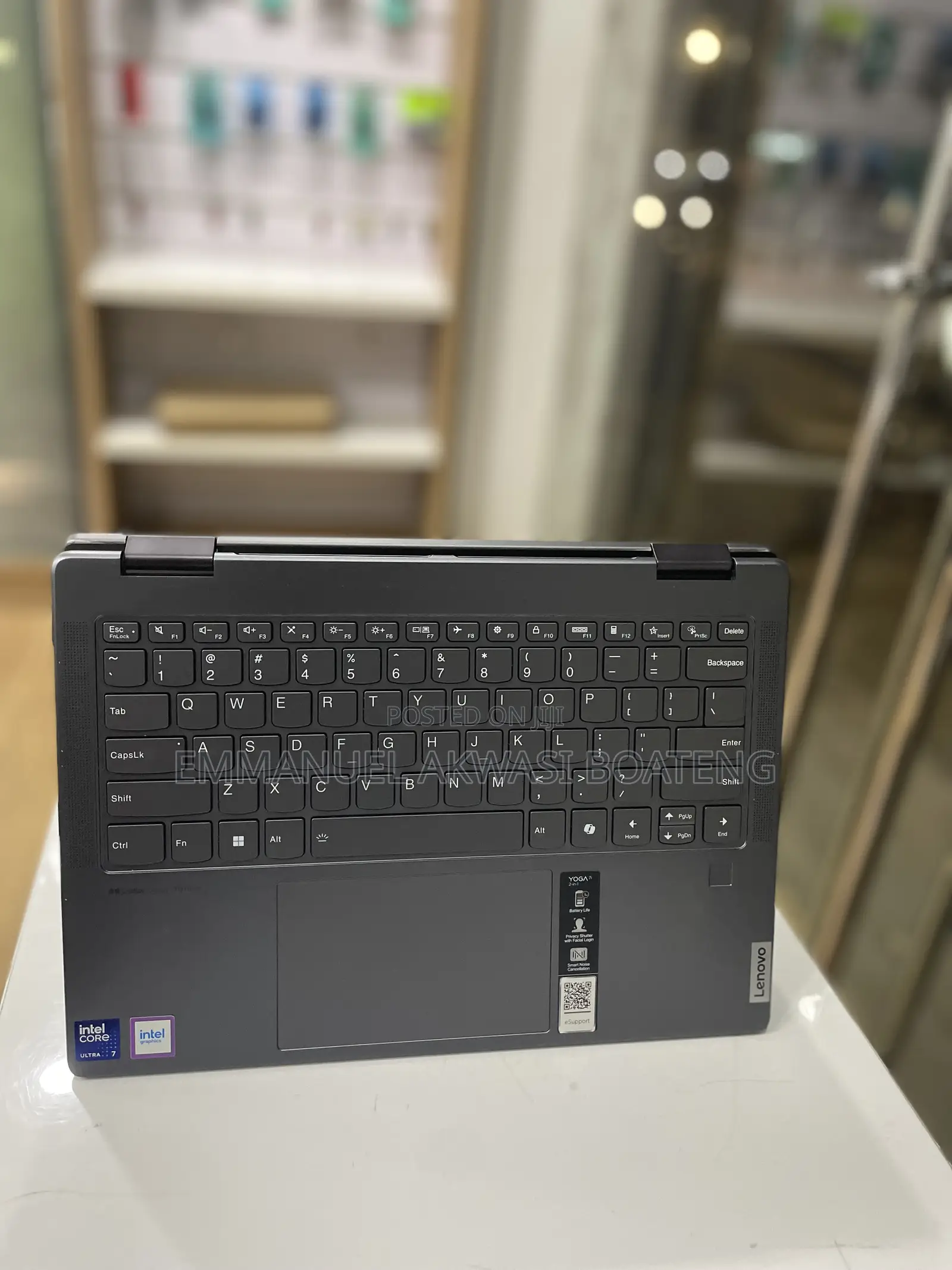 New Laptop Lenovo Yoga 7i 16GB Intel Core Ultra 7 SSD 1T