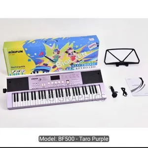 New Bigfun Bf-500 61-Key Rechargeable Keyboard for Beginners
