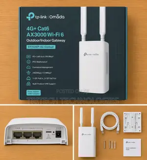 Er703wp-4g-Outdooromada 4g+ Cat6 Ax3000 Wi-Fi 6 Outdoor/Indoor