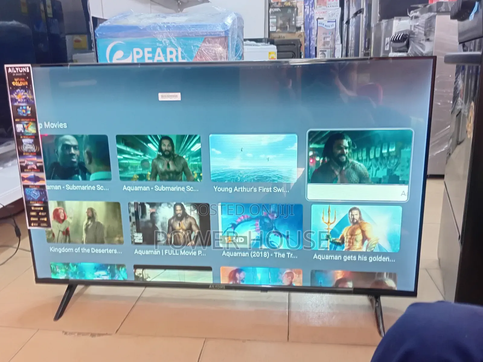 Bring the 43-Inch Cinema Home –Ailyons Crystal Clear Display. 43-Inch