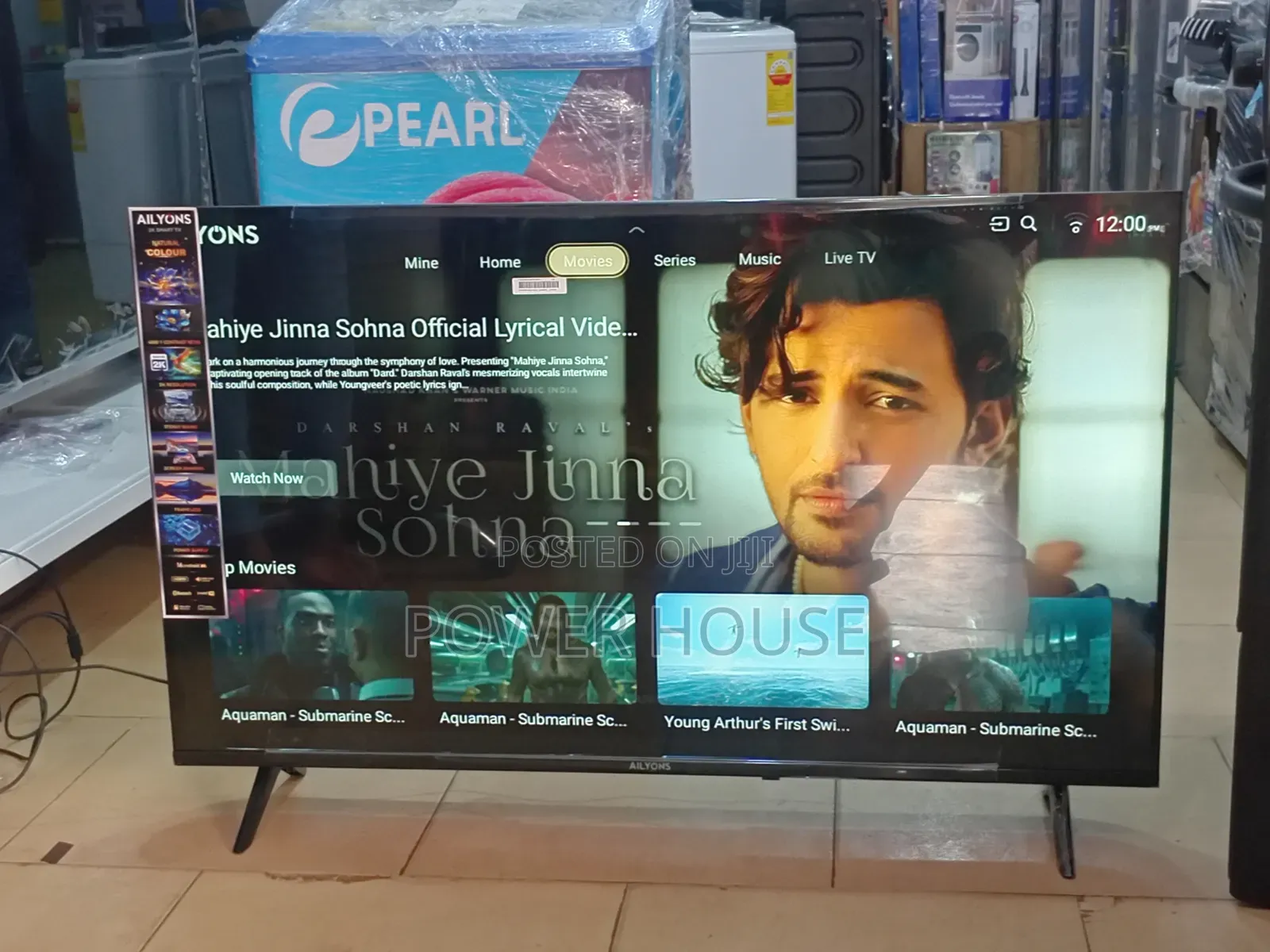 Upgrade Your Living Room With the Stylish Ailyons 43-Inch Tv.