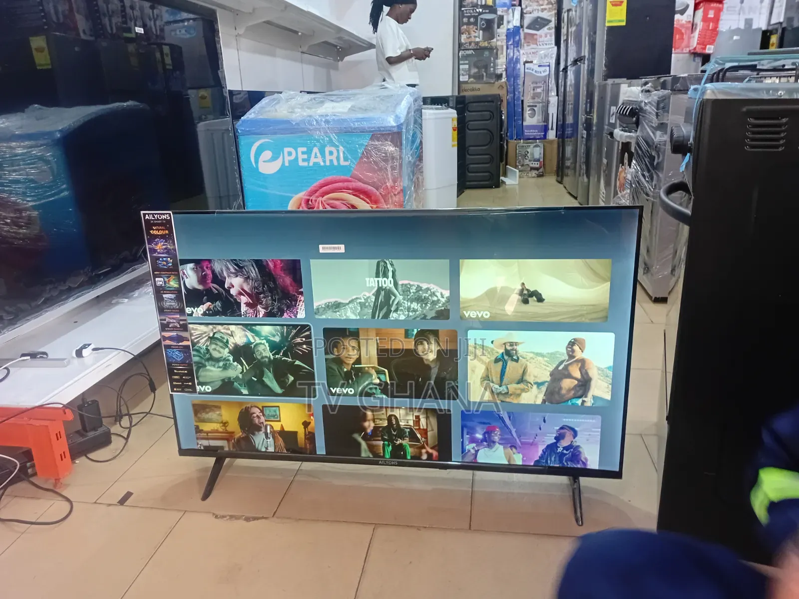 Bigger Viewing Dreams, Ailyons 43 Inch Smart Tv 43