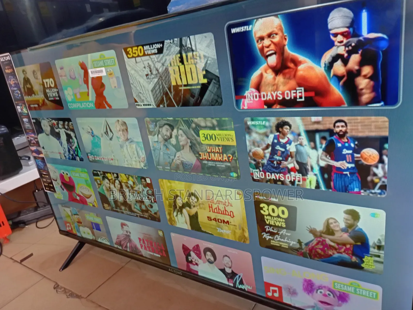 Big Screen, Biglue – Ailyons 43-Inch Tv at an Amazing Price! 43inch