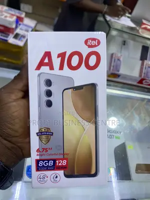 New Itel A100 128 GB Black