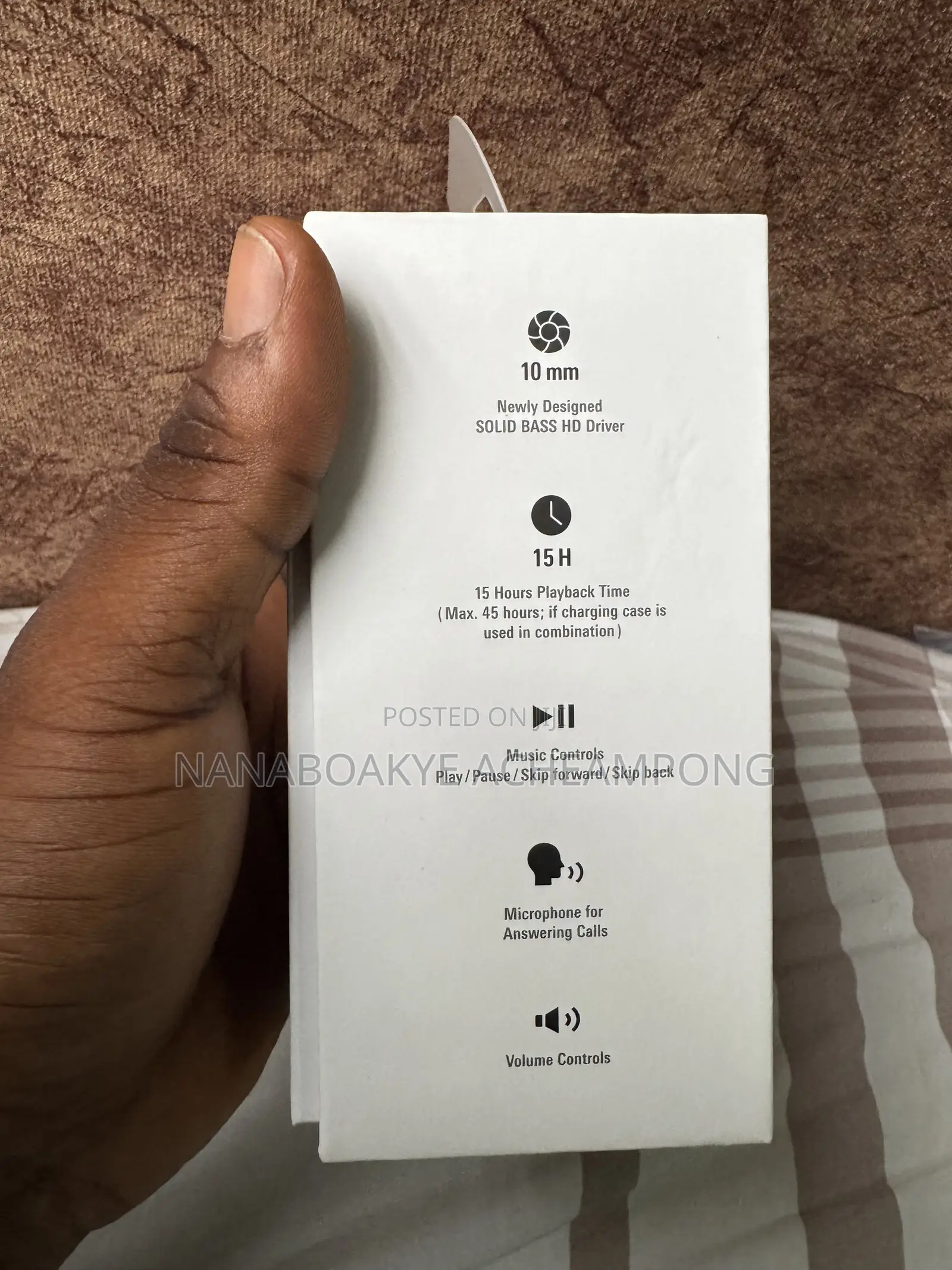 Original Uk Earbud for iPhone Androids