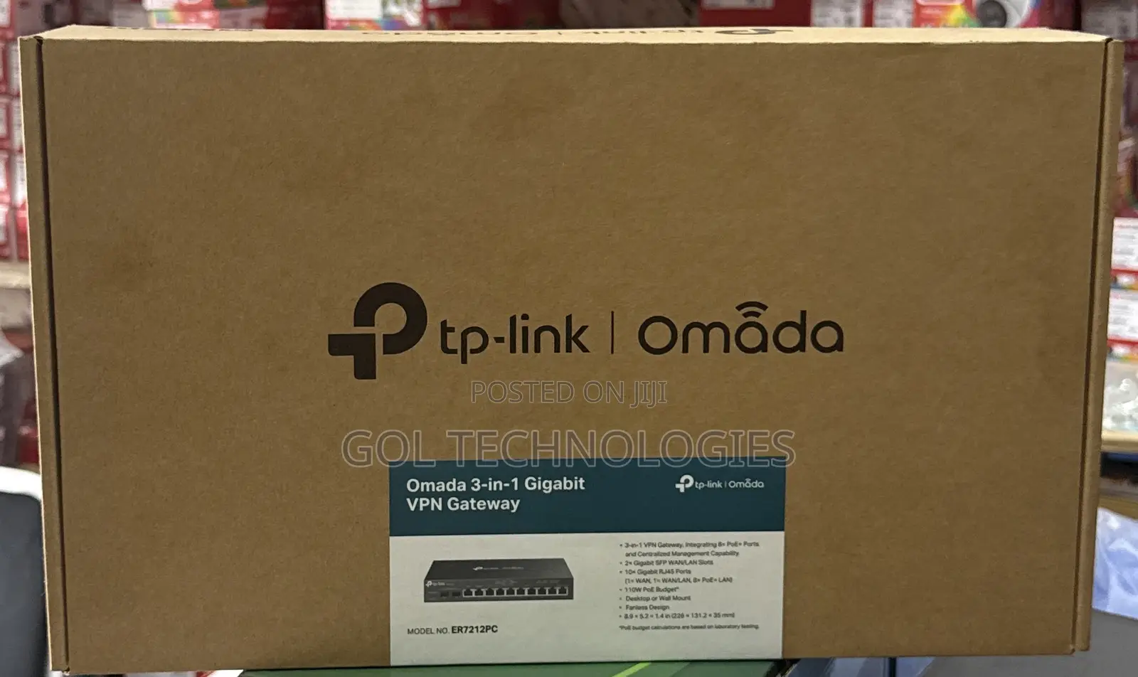 Tp-Link 3-in-1 Gigabit VPN Gateway Er7212pc