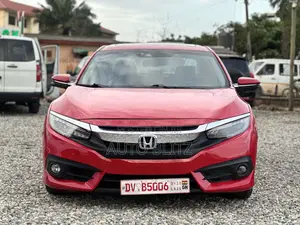 Honda Civic Touring 2dr Coupe (1.5L 4cyl) 2016 Red