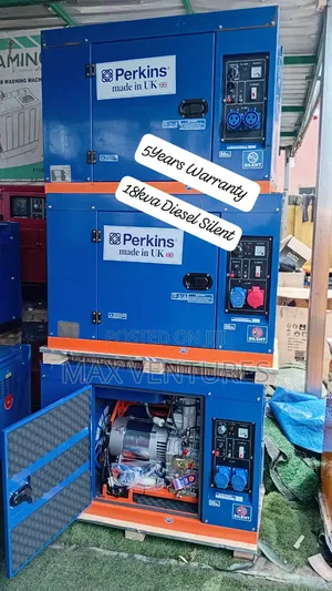 Perkins 18kva Silent Diesel Generator – Heavy Duty Power 18kva