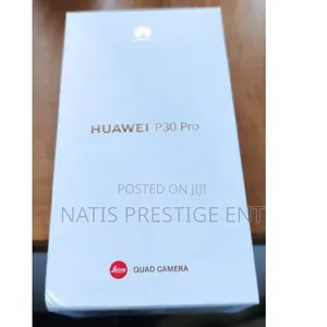 New Huawei P30 Pro 128 GB Black