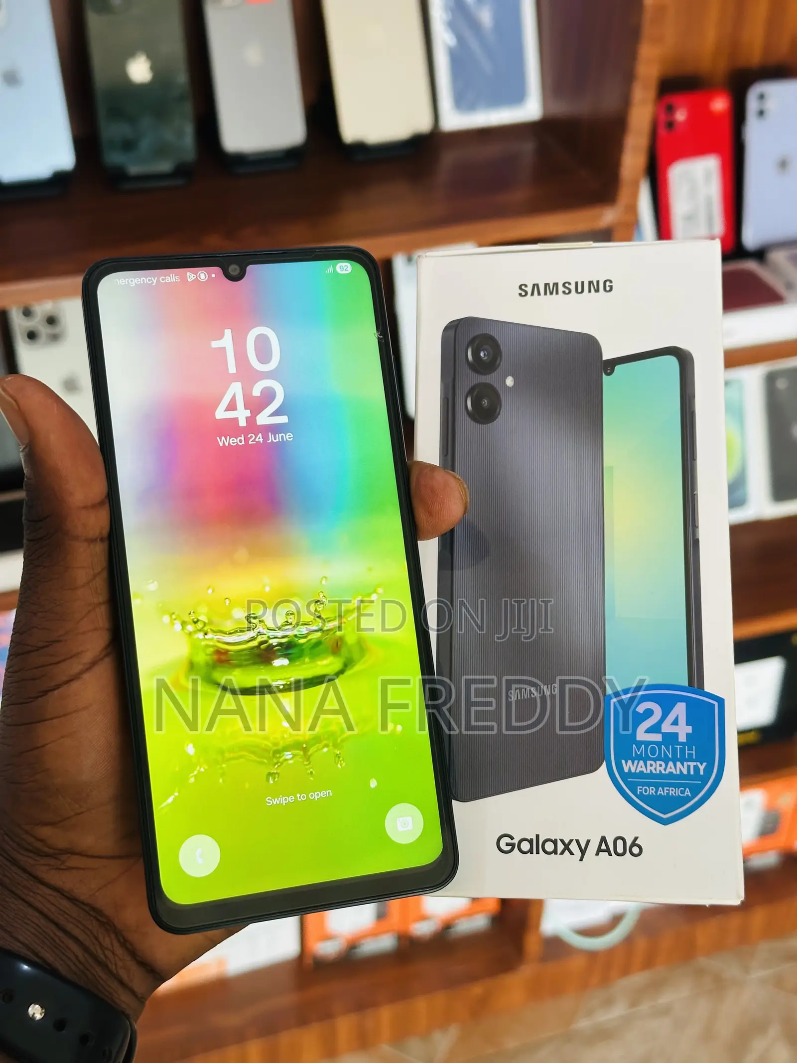New Samsung Galaxy A06 64 GB Black